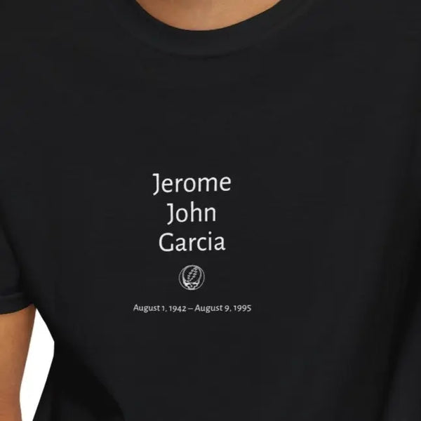 Grateful Dead - Jerry Garcia Tribute T-Shirt - StealieShop